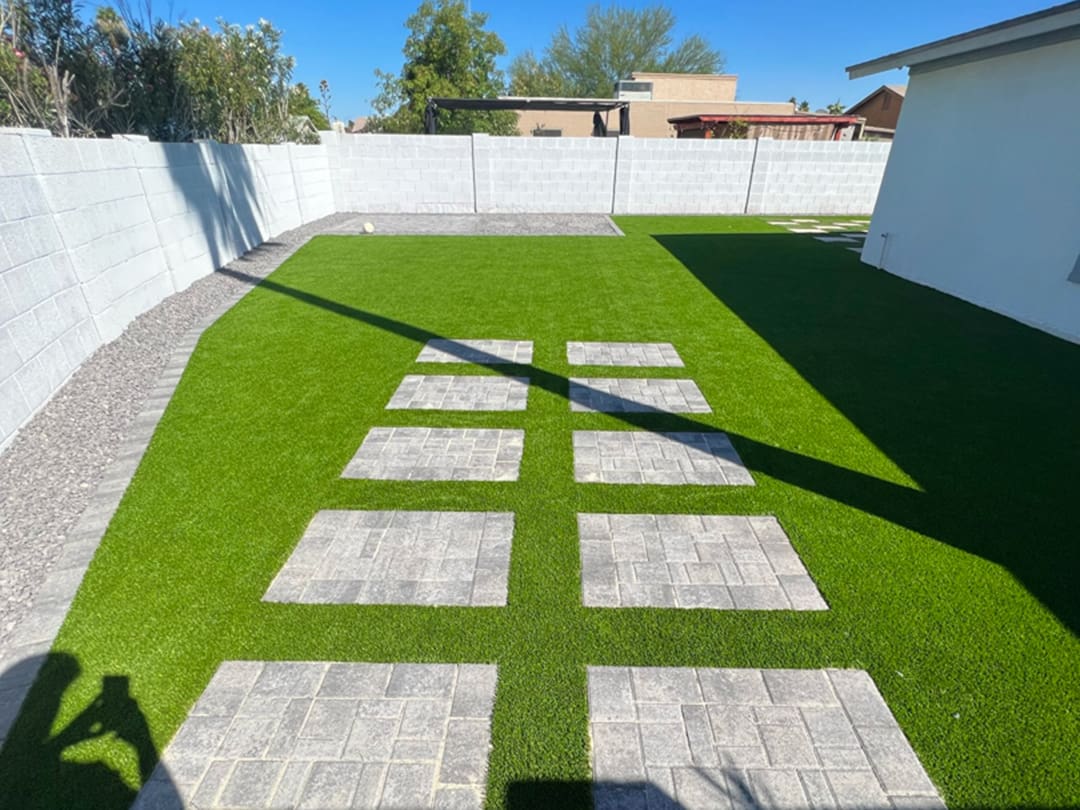 Premium Landscape Installations in Phoenix - Crown & Blade Turf